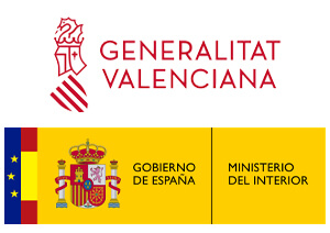 Logotipos de La Generalitat Valenciana y del Ministerio del Interior